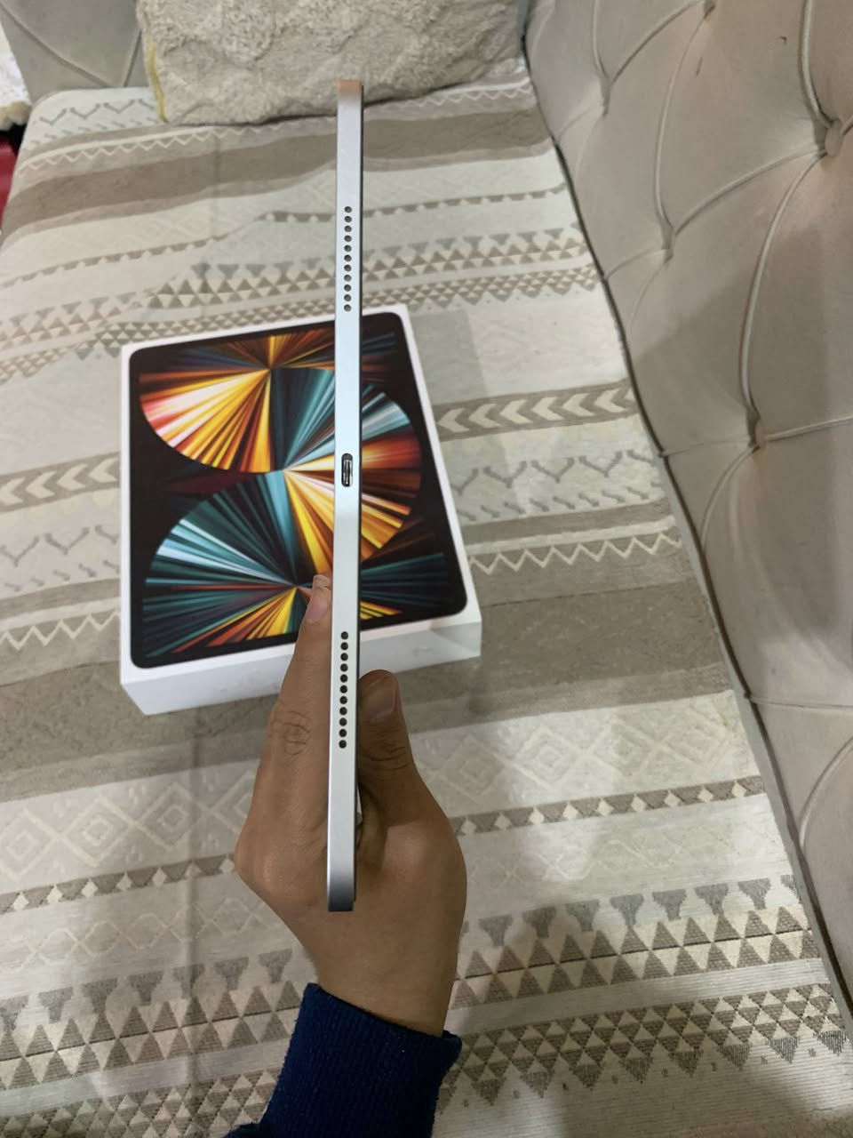 سلام عليكم ايباد ١١ برو الحجم ١٢.٩ انج الجيل الخامس الايباد بل جيس نضافه ١٠٠ بل ١٠٠ بطاريه ٨٧ ذاكره ٢٥٦ الايباد مكفول من كلشي وما مفتوح ابد الايباد يجي ويا ماجك كيبورد بس هوه الماجك وحده ب ١٠٠ الايباد للبيع او مراوس ب آيفون ١٤ لو ١٥ السعر ٨٥٠ وبس مجال قليل كلش مكاني كربلاء حسينيه جريه


**إذا كنت صاحب هذا الإعلان وتريد حذفه لأي سبب، رجاءا أرسل رسالة إلى الدعم الفني**