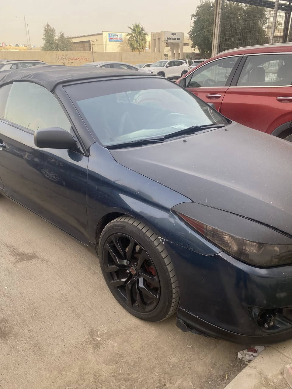 السلام عليكم
تويوتا سولارا 2007

رقم بغداد بسمي

كشف كهربائي 

بيها ضربه بالجاملغ خلفي وأمامي 

مصبوغه
تبريدها ثلج 

محرك 3.3 v6 يخبل يشك الكاع

بيها كزوز رياضي مرتب 

سستم سماعات وشاشة وكامره

ابيع هل موجود 

سعرها 65 وبيها مجال 

مكاني بغداد ***********
