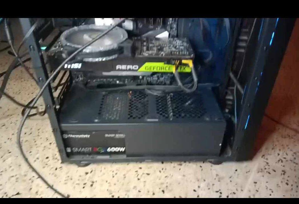 حاسبه خرافيه تشغل الي يعجبك باداء حلو وزين تفيد الالعاب القويه والمونتاج
كارت شاشة (GPU): 1080 ti 11GB (OC) قابل لكسر السرعه 

معالج (CPU): i5 9400F.

رام (RAM): 8GB x2 3200. Ddr4
التخزين :
M.2: 256GB.
SSD: 256GB.

اللوحة الام: MPG Z390 GAMING PRO CARBON (MS-7B17).

Power Supply: 600W.

كل هاي التجميعه الخرافيه والكرت الي يتقارن ب 3060 ب 725 الف
مكاني بغداد الدوره حي المعلمين حياكم الله


**إذا كنت صاحب هذا الإعلان وتريد حذفه لأي سبب، رجاءا أرسل رسالة إلى الدعم الفني**