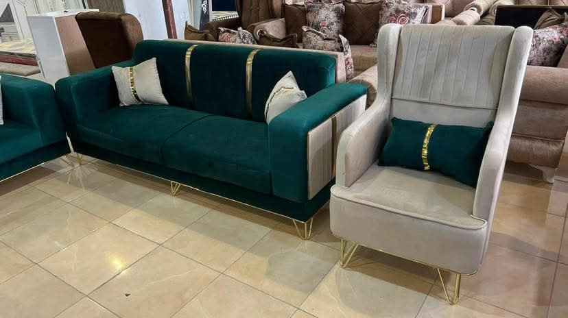 تخم كامل 10 مقعد 5 قطع
الدزاينات والتركية بس يمنه 

🇮🇶شغلنه يختلف عن غيرنة 🇮🇶 
     🎁مع هدية 8 كوشات مع سيت طبلات ثلاثية 🎁

 10 مقاعـــــــد 
 قنفه ثلاثيه عدد 2
قنفه ثنائيه عدد 1
كرسي عدد 2
💗💗💗💗💗
🛋مواصفات التخم🛋
مقعد بلوك اسود  16 ملم
خشب جام روسي
اسفنج مميز ضغط عالي 7 سم
قماش قديفة او وتر بروف او كتان 
حسب طلب الزبون 
ارجل التخم عظم عاج ضد الكسر او ارجل حديد او ارجل خشب حسب طلب الزبون 
السعر 500الف 

ضمان لمدة سنتين كامله صيانة داخل المعمل

 
التوصيل متوفر بغداد وكل المحافظات العراق  

متوفر توصيل داخل بغداد والى جميع المحافظات بأسعار مناسبة 
للاستفسار الاتصال على الرقم
للحجز واتساب ***********
والعرض لفترة محدودة ..
ملاحظة / لا يحق للزبون رفض الطلب بعد التثبيت .. بغداد, العراق
