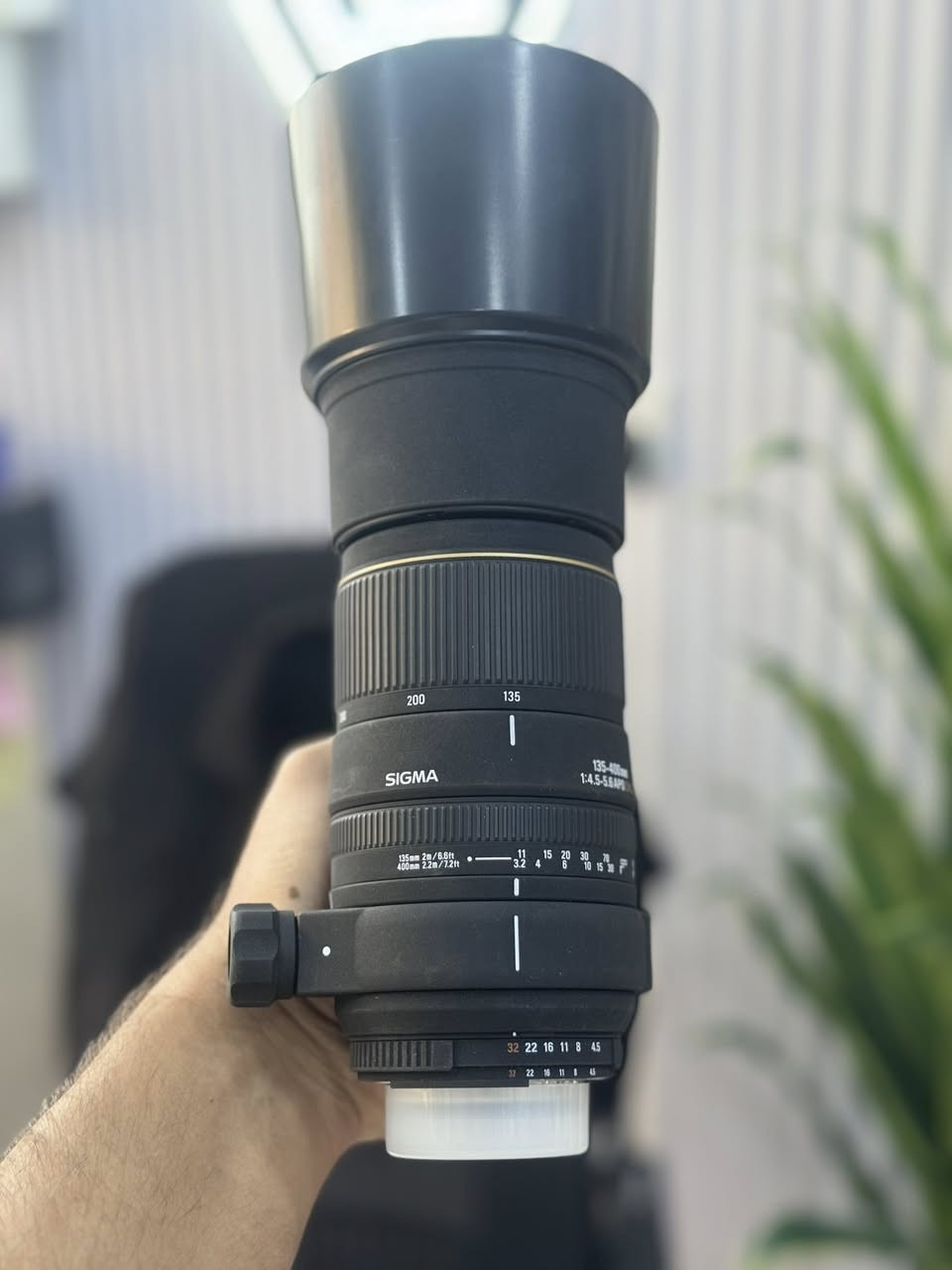 #daste_dw_مستعمل
——————————-

#sigma 135-400mm f/4.5-5.6 apo dg
For nikon
—————
Clean 95%


**إذا كنت صاحب هذا الإعلان وتريد حذفه لأي سبب، رجاءا أرسل رسالة إلى الدعم الفني**