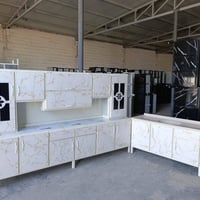 كاونتر أرضي ٣م • سنك مرمر ١٫٥م • توصيل مجاني بغداد