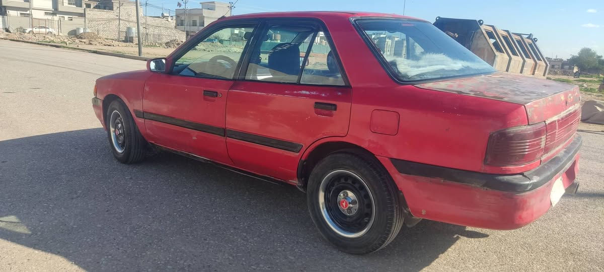 .السلام عليكم مازدا موديل91مشروع وطني سنويه2029 كابون بانزين بدون ضرر وصبغ كير مكينه شرط السعر32وبيها مجال مكلف بل نشر ***********//***********مكان سياره حي عدن
