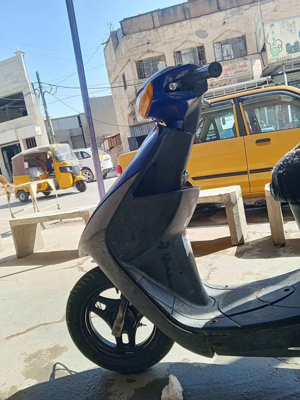 سلام عليكم دراجه كلهه ابلاديه كهربائايات كلشي شغال بس تشتغل وتطفه فقط تنضيف كاربيتر ابيعلك كوم حديد وبل سعر ال يعجبك رقم الواتساب *********** فقط واتساب وماسنجر مكاني بغداد الكماليه
