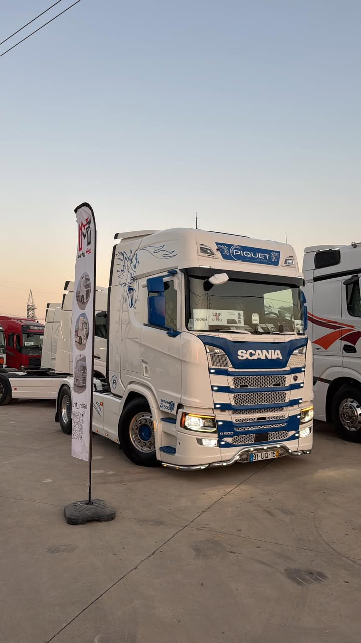 معرض مەتین 
——————
جۆر : اسکانیا راس ترێلە 
مودیل : 2018
حجم : R500
کیلۆمەتر : 700KM
رەنگ : سپی-شین
سوپر عادى
::::::::::::::::::::::::::::::::
مواصفات ✅
~~~~~~~~~~~~~~
کامیرا ✅
حساس ✅
رادار ✅
سلاجە ✅
سبلیت خزن ✅
دخل لیزر ✅
لایت لیزر ✅
لایت زینۆ ✅
کشن تبرید ✅
ستة بلاجکتۆر ✅
تاخم دعامى ✅
تاخم وینج ✅
سپایدر بیلاد ✅
ویل کرۆم ✅
ریتایدر ئاو ماء 💧 ✅
کلین تایتل ✅
————————————
***********
***********
