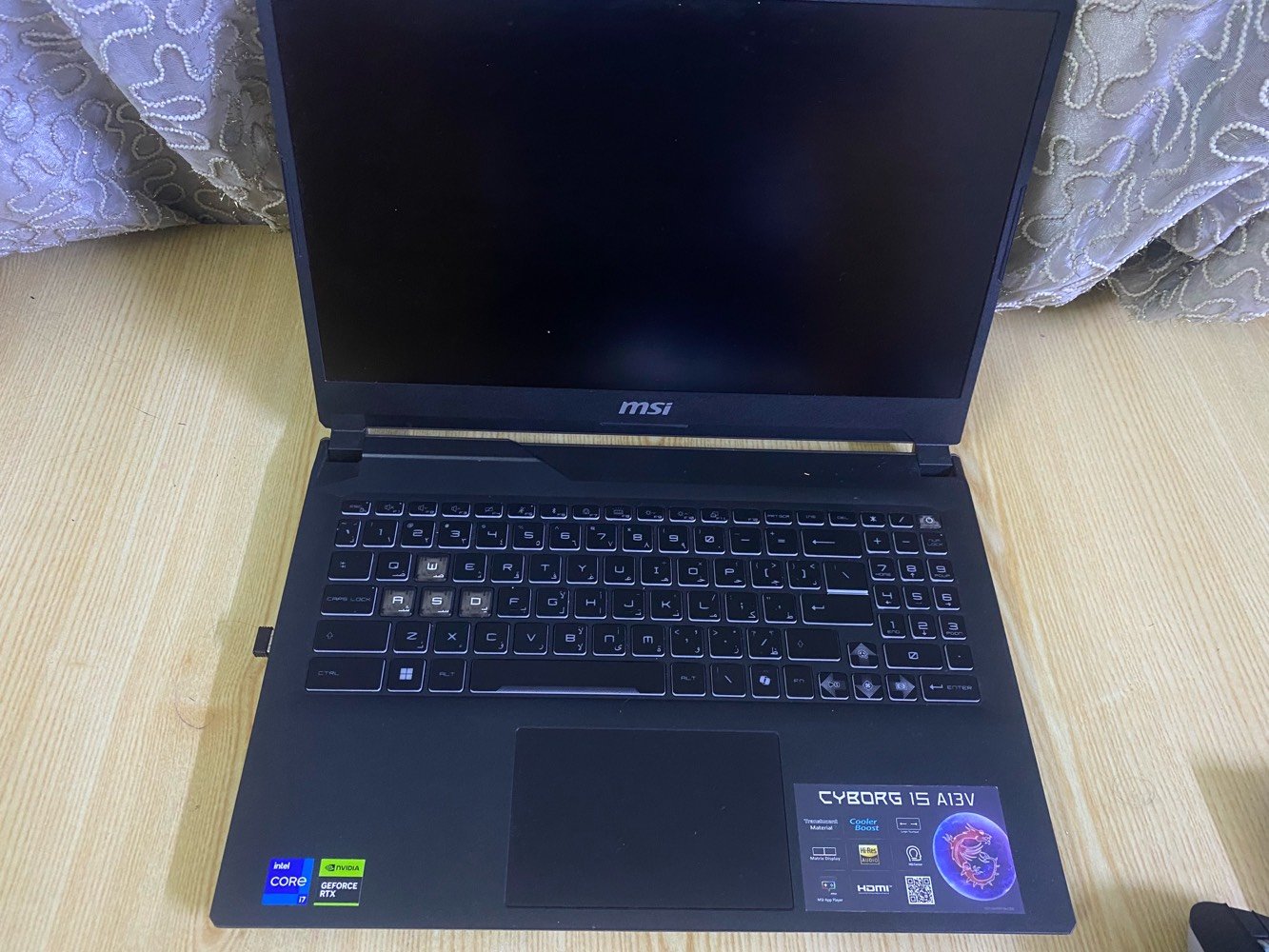 السلام عليكم عندي حاسبتي الشخصيه رايد ابيعها

🔹 المواصفات:



* Intel Core i7-13700H (الجيل 13)

* NVIDIA GeForce RTX 4060 8GB

* RAM 32GB DDR5

* SSD NVMe 512GB

* شاشة 15.6 بوصة FHD IPS 144Hz



🔹 حالة الجهاز:



* مستخدم استعمال شخصي.

* يعمل بكفاءة عالية ولا توجد أي مشاكل فنية.

* مناسب للألعاب، التصميم، المونتاج، وبرامج الهندسة مثل  

ANSYS وSolidWorks



السعر  1,300,00 دينار قفل 

للاستفسار واتساب
 ***********