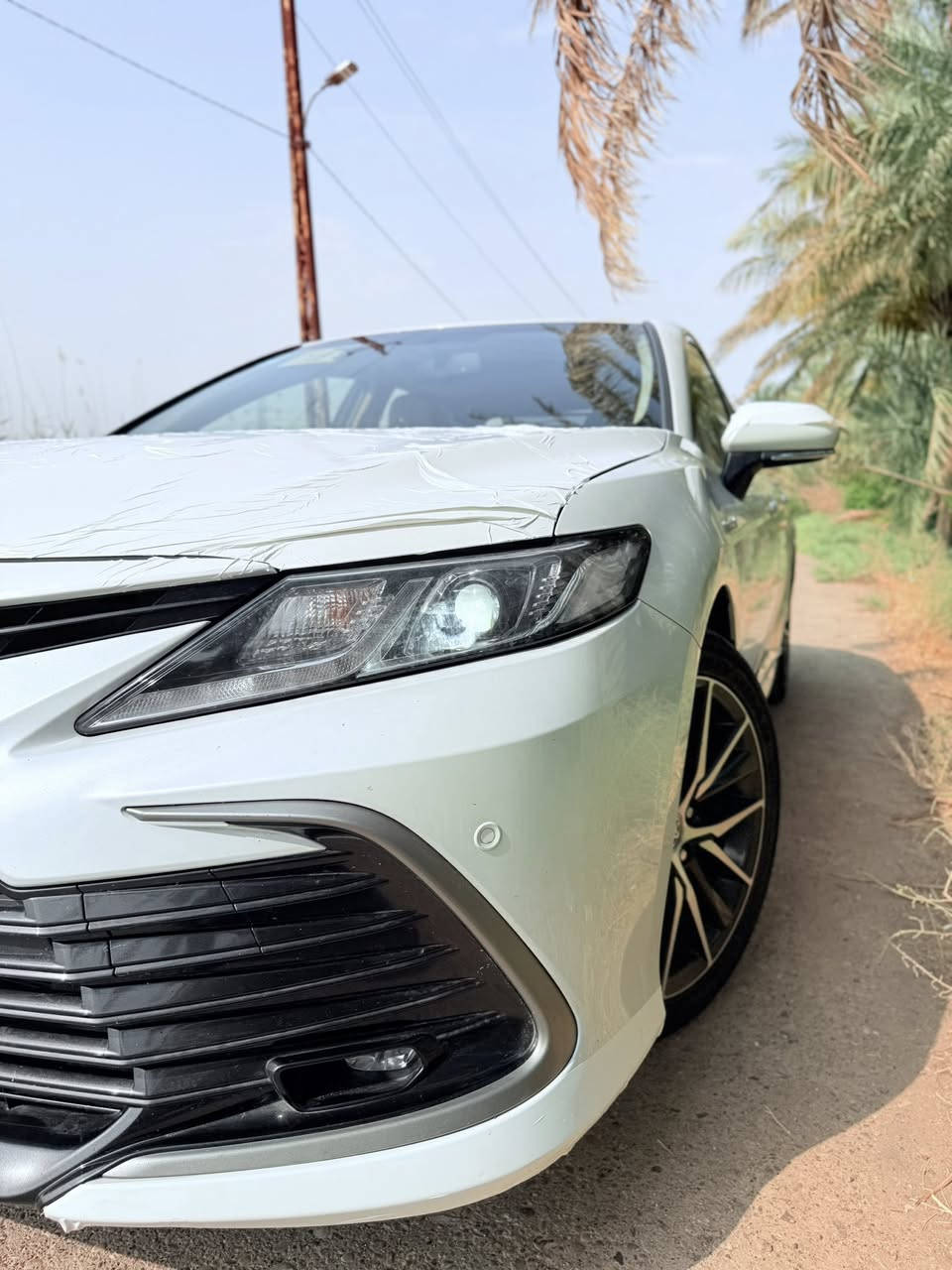 كامري خليجي 2023 GLE
الضرر قطعتين خلفية جاملغ خلفي عكس السائق ونصف قبق الجنطة 
رقم بغداد 
العداد : 90000km
بيع او مراوس 
السعر : 21,500 $ 
 للأستفسار اكثر اتصل على الرقم ***********
