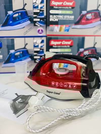 مكواة سوبر كريست • أصلي ألماني • قاعدة سيراميك