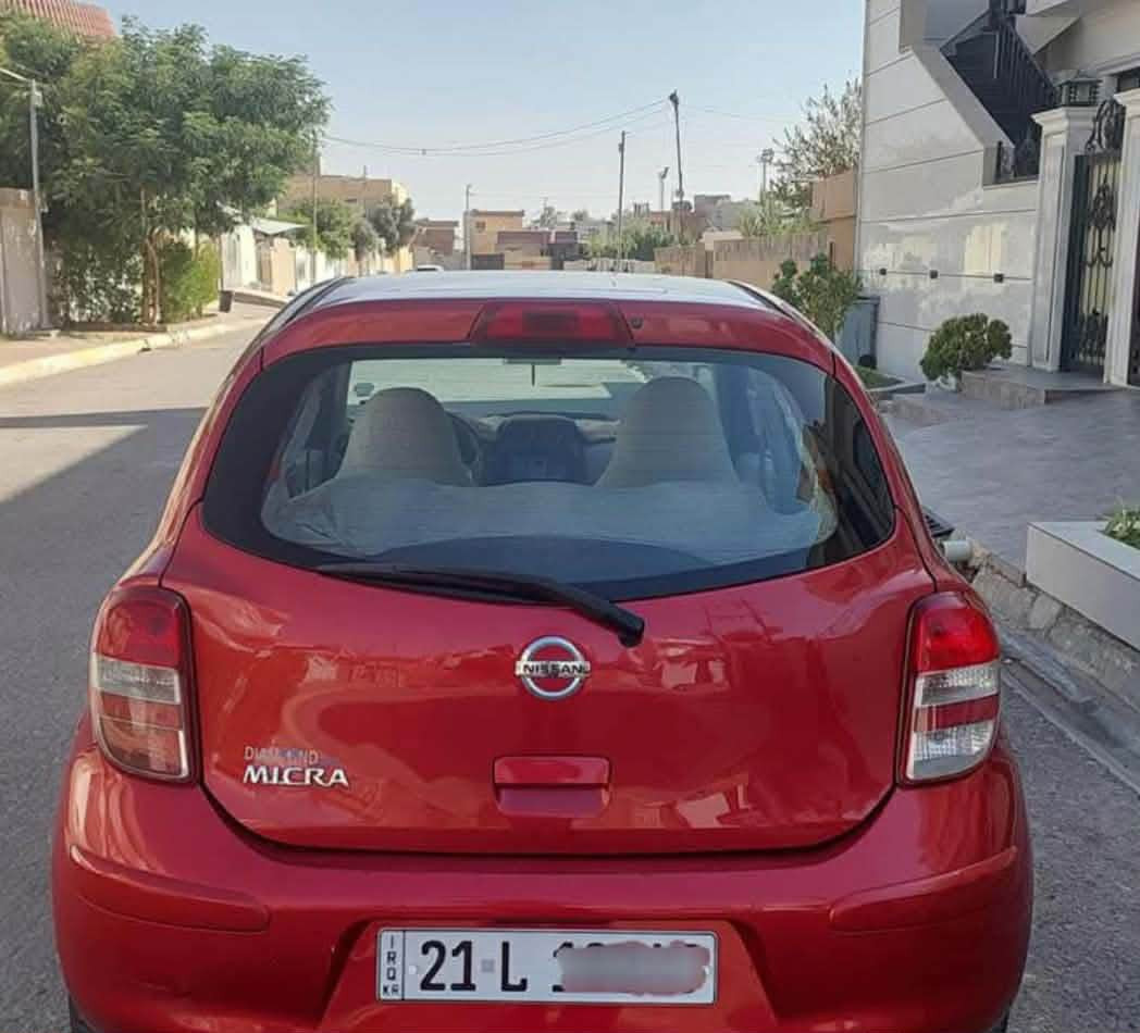 نيسان ميكرا ٢٠١٥ بێ سبوغ گێر مەکینە تەبرید تەقە و ڕەقە بە شەرت بە ناوکردن بە شەرت نرخ ۹٠ و معامەلە 
٠۷٥٠٤۹٠۲۱۲٤
٠۷٥٠٤٠٦۷۸۸۳ أربيل, العراق
