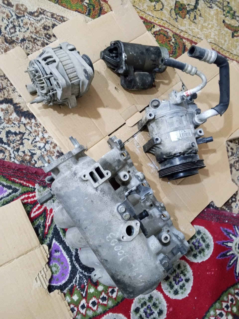 للبيع غراض النترا مقدس امريكي مال گصة شرط الشغل
سلف 
كمبريسر 
داينمو 
دكشن
