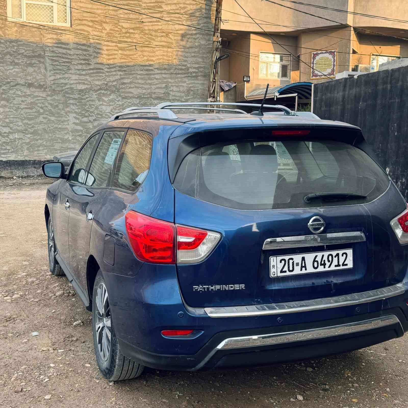 ياالله
نيسان باثفيندر 2017
ضرر خلفي بجم كبس
مواصفات بصمة 
شاشة 
وبقية المواصفات الاعتيادية
رقمها ديالى الجديد تحويل مباشر بإسم المشتري
عنواني تقاطع القدس
السعر 158 ورقة وبيها مجال
***********
