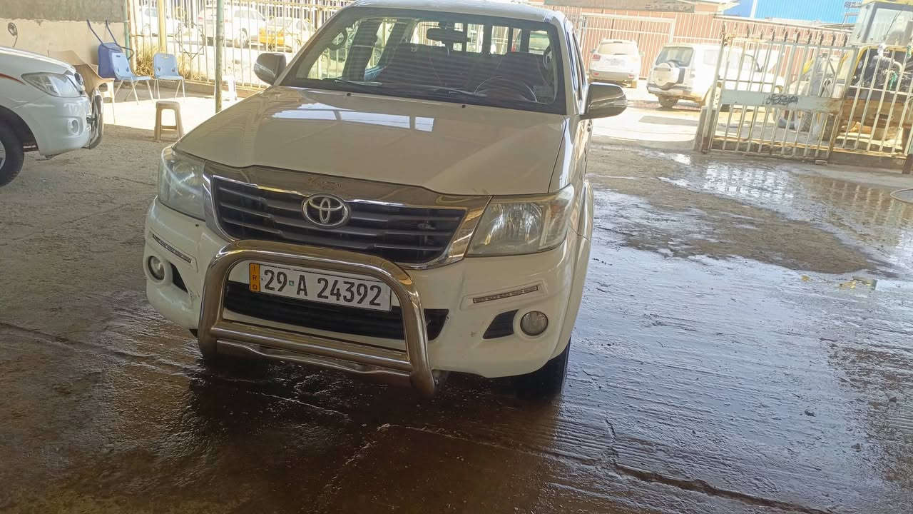 سلام عليكم 
بيك اب 
البيع 
موديل 2015
فور ويل 
اوتوماتيك 
رقم واسط انكليزي 
كفاله عامه مطلقه 
السياره شرط بلاديه 
لاصبغ لا بارد لا تبديل 
دعاميات بلاد
جديده 
ماشيه 204الف
محرك بلادي مامفتوح 
المكان الديوانية 
***********
