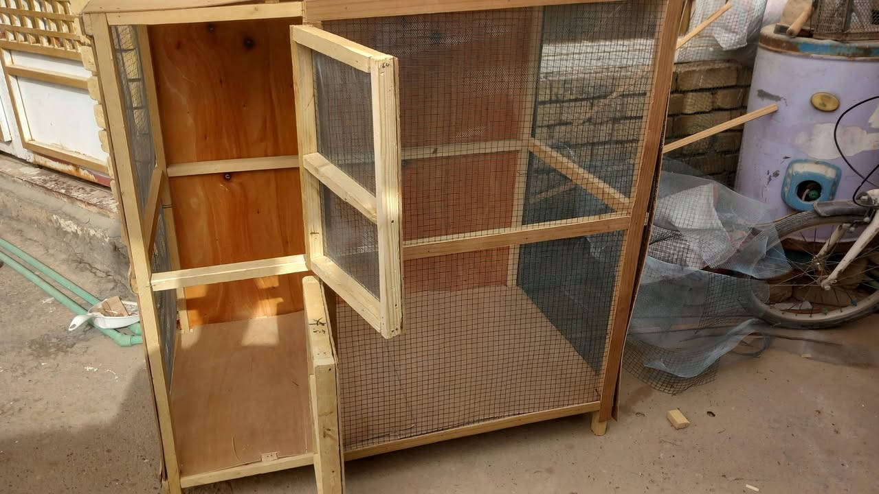 السلام عليكم
قفص للبيع 

يصير مال كناريات ويصير طابقين مال حمام 

دبل سيم خشن وناعم  جديد مامستخدم 

مكاني شطره تفاصيل وسعر على الخاص


**إذا كنت صاحب هذا الإعلان وتريد حذفه لأي سبب، رجاءا أرسل رسالة إلى الدعم الفني**