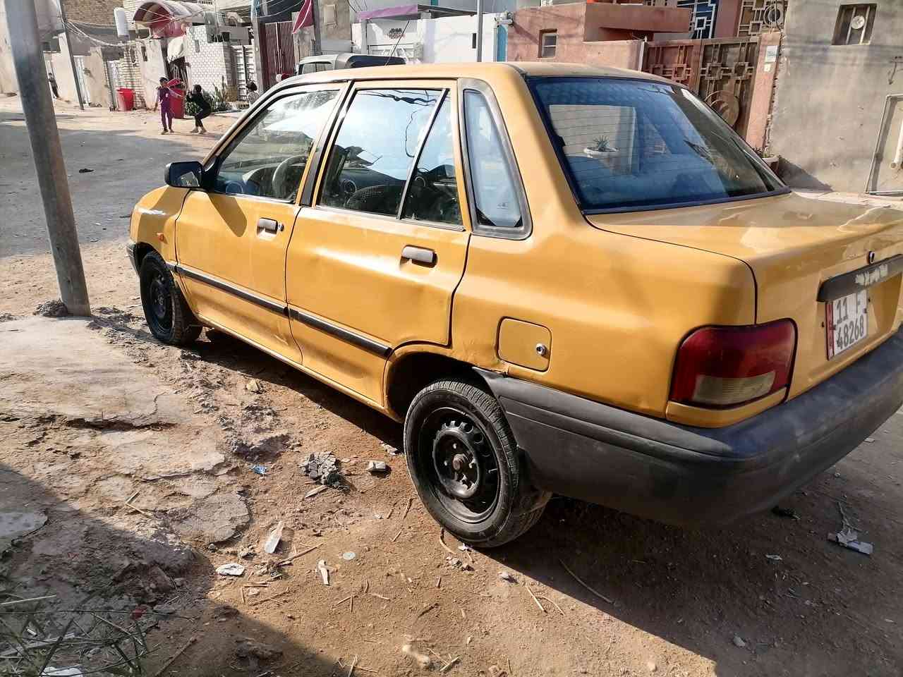 سلام عليكم للبيع سايبه موديل ٢٠١٢ بغداد انكليزي مكينه اول ماشغل صوت ويروح وكير علشرط حداديه جديده كهربايات شغاله سياره جاهزه مصفره هيه وغرامات عليه ٣٠٠  مكان كربلاء للستفسار.*********** سعر ٢١ ورقه
