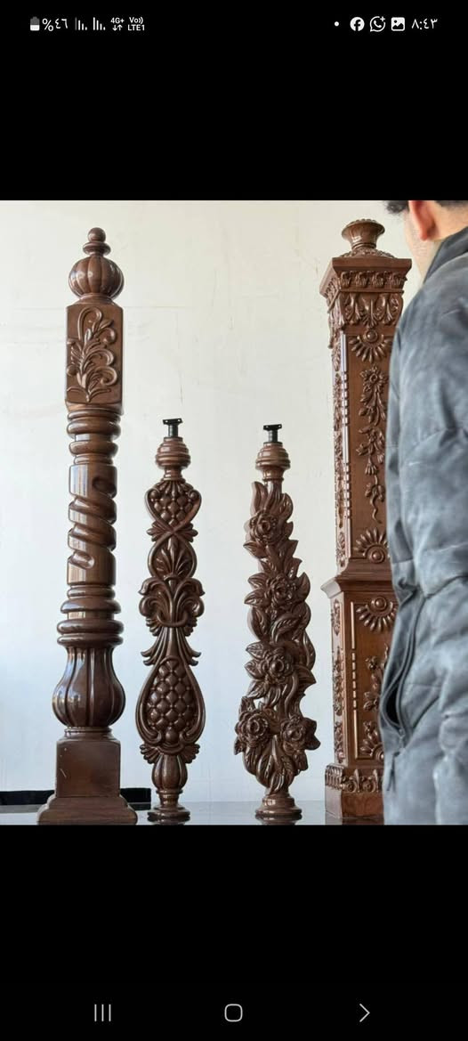 ⚠️🔥 عروض خاصة 💯 تخفيضات محدودة 🔥⚠️
🌟 عرانيص المحجرات الملكية 🌟
🏆 جودة عالية وفخامة تدوم للسنين ✨
#عرانيص_ملكية
#محجرات_فاخرة
#بلاستيك_ABS
#ديكورات_راقية
🔹 النوع: PVC عظم عاج 🤍
🔹 جميع الموديلات متوفرة 🎨
🔹 جميع الألوان حسب الطلب 🌈
🔹 الوزن: 4 كغم ⚖️
🔹 الارتفاع: 1 متر مع القبضة 📏
🔹 القبضة: ألمنيوم دائرية ✨
🔹 مدة الإنجاز: يوم واحد فقط ⏱️🔥
✨ ليش تختارنا؟
✔️ دقة عالية بالتفاصيل 🎯
✔️ تثبيت وأمان 100% 🔒
✔️ تشطيب نظيف بدون عيوب 👌
✔️ تنفيذ حسب قياس درج بيتك بالضبط 📐
✔️ التزام كامل بالوقت ⏳
✔️ إشراف هندسي 🏗️
✔️ تنظيف بعد انتهاء العمل 🧼
✔️ صيانة وضمان حقيقي ✅
💎 قطعة فنية تعيش لسنين وتبقى عنوان فخامة ببيتك 🏡✨
💰 الأسعار:
▪️ سعر العرنوص: 18 ألف دينار 💵
▪️ الدنكة الرئيسية: 85 ألف دينار 💰
▪️ الجام المقطع لدرج الدور: 65 ألف دينار للمتر 📏
▪️ الجام المقطع لدرج العدل: 60 ألف دينار للمتر 📐
🚚 نعمل في جميع المحافظات الحبيبة 🇮🇶
🚛 خدمة توصيل مواد عرانيص إلى جميع المحافظات
📞 للحجز والاستفسار: *********** ☎️
🔥 احجز اليوم وخلي درج بيتك يصير تحفة فنية تليق بذوقك 👑✨ يوجد لدينا عرانيص بكميات كبيره  بجمله ل اصحاب المحلات ولااصحاب المهن
