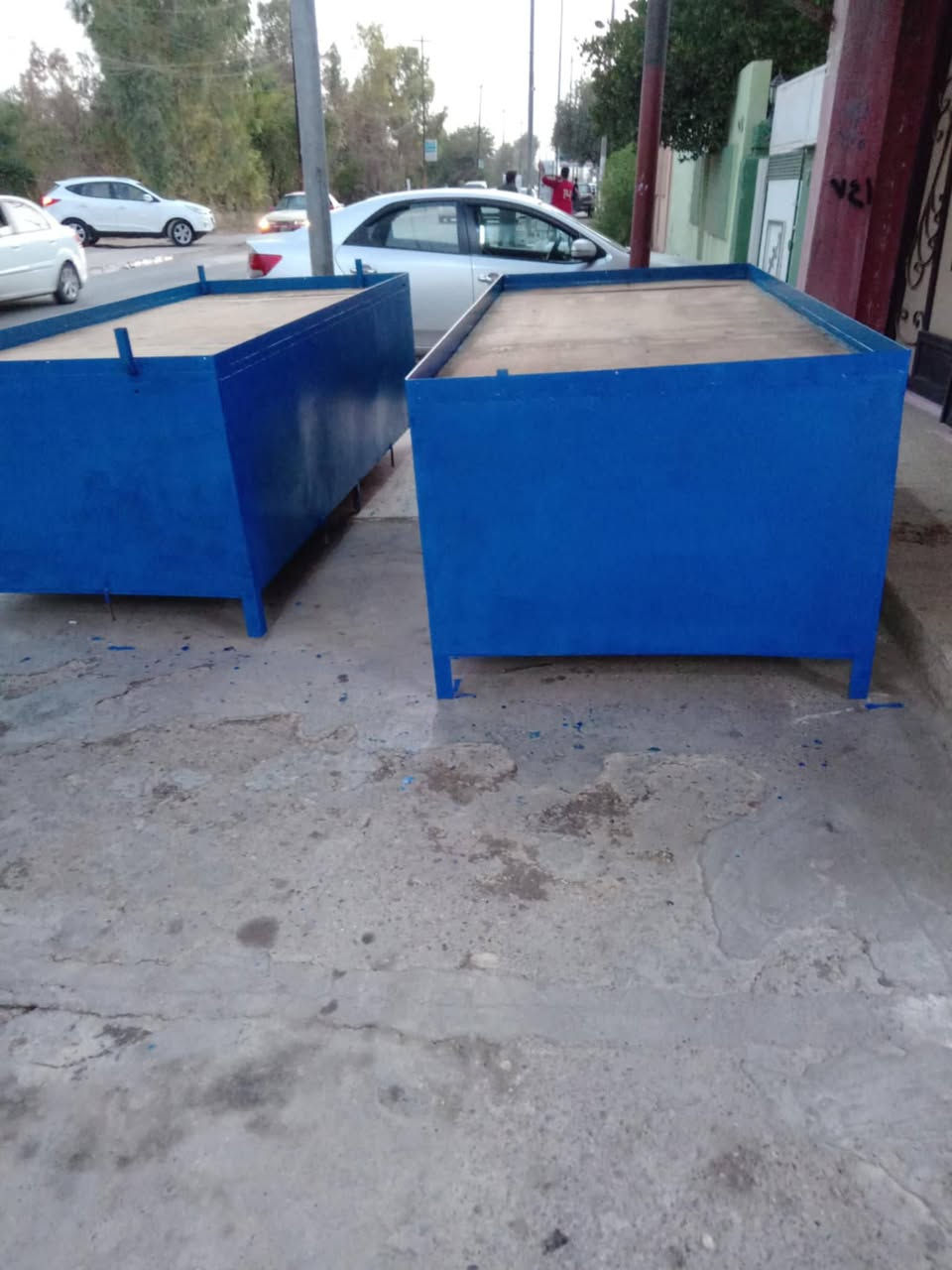 للبيع حديد اصلي ثقيل وبيه أبواب من وره وقفل مخزن يصير طول الواحد ٣ ونص متر ميزين العدد الواحد رايدو ١٥٠ الف


**إذا كنت صاحب هذا الإعلان وتريد حذفه لأي سبب، رجاءا أرسل رسالة إلى الدعم الفني**