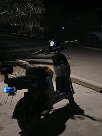 دراجة شحن • بطاريات ٤٠ أمبير • بعقوبة مدرسة الامين