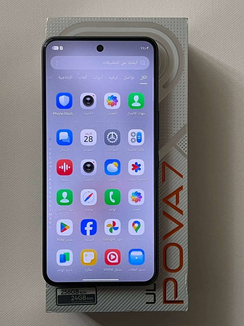 Tecno Pova 7 ultra 5G 

مستخدم نظيف مع كامل الملحقات الأصلية 

المواصفات 

الشاشة: 6.67 بوصة - 144 هرتز AMOLED
الذاكرة: 256 جيجابايت 
الرام 12 جيجابايت 
الكاميرا: 108 + 8 ميجابكسل 
المعالج: Mediatek Dimensity 8350 Ultimate
البطارية والشحن السريع: 6000 مللي أمبير - 70 واط

التوصيل متوفر لجميع المحافظات 💨🚛

واسط/ كوت 

للطلب فقط مراسلة الصفحة


**إذا كنت صاحب هذا الإعلان وتريد حذفه لأي سبب، رجاءا أرسل رسالة إلى الدعم الفني**