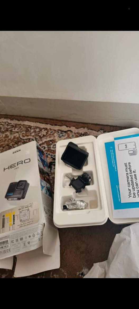 كوبرو هيرو 4k مع رام جديده اصلي سعره ٧٥ فقط للتواصل رقمي***********
