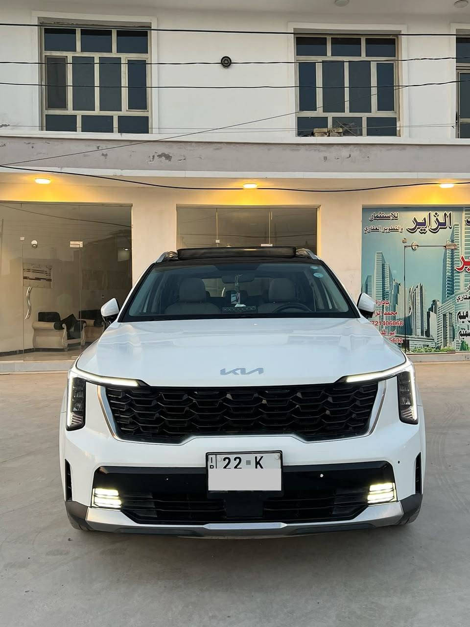 ‏سلام ‏سلام عليكم ورحمة الله  البيع كفاله عامه من كلشي
‏سلام عليكم ورحمة الله  البيع كفاله عامه من كلشي

1كيا سورنتو 2024

2ام ضمان كدال خمس سنوات أو 100,000 كيلو

3 ماشيه29الف وقابل زياده صيانة بالكامل داخل شركة كدال تبديل زيوت تبديل فلاتر ادعم بالكامل كله بداخل الضمان

4بلرامه

5جنطه ￼ كهرباء وعن بعد ￼

6تشغيل عن بعد ودخول ذكي  ترحيب 

7شاير بل مري و كهربائي

8￼ كراسي ￼ كهرباء امامي خلفي كرستال +مخلف جلد 

9كشاف ￼ امامي خلفي ￼

10كير ثمانية نمره سرعه +كير ماوس

11لد زينون ثلاش من عدسات عالي ناصي

12￼ أربعة أنظمة القيادة 1-أيكو (توفير الوقود) 2-نورمال (العادي) 3- السبورت (رياضي) 4- سمارت (الذكي)

12بنيد جكات 

13  V63.5 تنفس طبيعي

‏تنفس طبيعي 

14ويل كر￼وم 19نج المرقوب تاير بلادي مال شركه 

15تبريد لمس ثلاث قطع 

16￼ شاشة الحجم الكبير كار بلي

17 أربع للون القيادة  

18 ￼ فحص تايرات ￼ الإطار 

19 شرح كامل يعتمد على الشاشة السيارة شيء تحتاج 

20 سبع راكب(دوسه بلادي مال شركة كيا)

21￼ لد داخلي 7لوان بلادي مال كيا

 22حساس 360 درجة

23شفتات ستيرن و تحكم بل كامل  جهتين 

24رقم ربيل تحويل ثاني يوم 

25مكاني بغداد الدوره

26 رقام صاحب السيارة وتساب متوفر 
***********7811468770

￼شكرا جزيلا مدير رئيس الكروب
