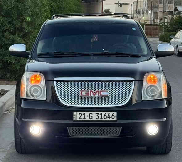 جي ام سي يوكن دينالي بتره GMC YUKON 2007
خليجي بيها قطع صبغ اثر جراد اني صابغها 
شرط بدون حادث بدون ضرر 
مسويلها منظومة غاز اقتصادية جداً
المواصفات Denali فول 1/1 :
- مكينة حجم 6,200
- صندوق كهرباء
- تشغيل عن بعد
- كشنات جلد 
- جميع الكشنات كهرباء
- كشنات تدفئه الاماميه / الخلفية 
- داخل لونين قهوائي و بيجي
- تنته كنتارا
- تحكم تبريد خلفي 
- حساسات خلفيه 
- سكليتر كهرباء 
- مري تحكم كهرباء شفط 
- اشارة بالمري 
- شاشة بلادي
- كاميرا خلفية 
- شاشة Dvd
- تحكمات ستيرن 
- تبريد بيانو منفصل 
- تحكم كراسي كهرباء
- ويل حجم 20 Denali 
كير و محرك جاهزه شرط الفحص 
صدر امامي خلفي جديد
السعر 183 بيها مجال / عنواني بغداد
***********
***********
