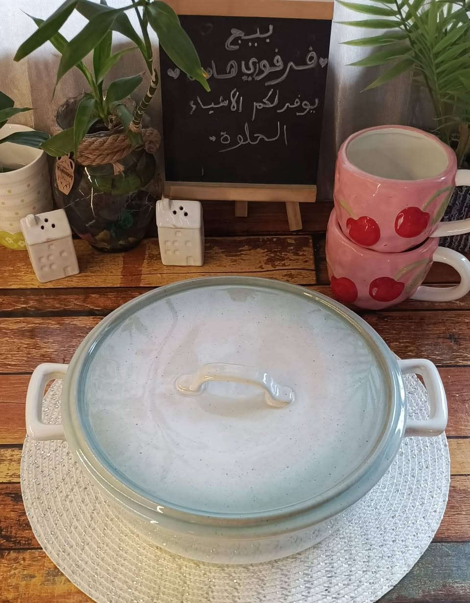 بايركسات حراريه تدخل فرن 
اخر قطع تخفيض 🔥🔥🔥
اي استفسار وحجز خاص وتدللون ❤️❤️ 
توصيل داخل الزعفرانية الفين دينار فقط


**إذا كنت صاحب هذا الإعلان وتريد حذفه لأي سبب، رجاءا أرسل رسالة إلى الدعم الفني**