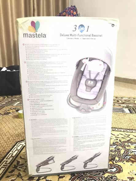 السلام عليكم للبيع غير مستخدم 
١- كرسي هزاز  سرع بي وبلوتوث وموسيقى الجديد 85 عارضه 70 الف
2- سيارة حجم كبير ومشاية تفتر ستيرن يمين ويسار ومن  العصا هم تفتر سعره 35 الف
3-سياره صغيره ومشاية بس ماتفترمن العصا 25 
4- كرسي اطفال جديد 10 الف
للتواصل واتساب ***********
