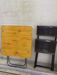 كرسي • طاولة وسط • طقم ٢ قطع