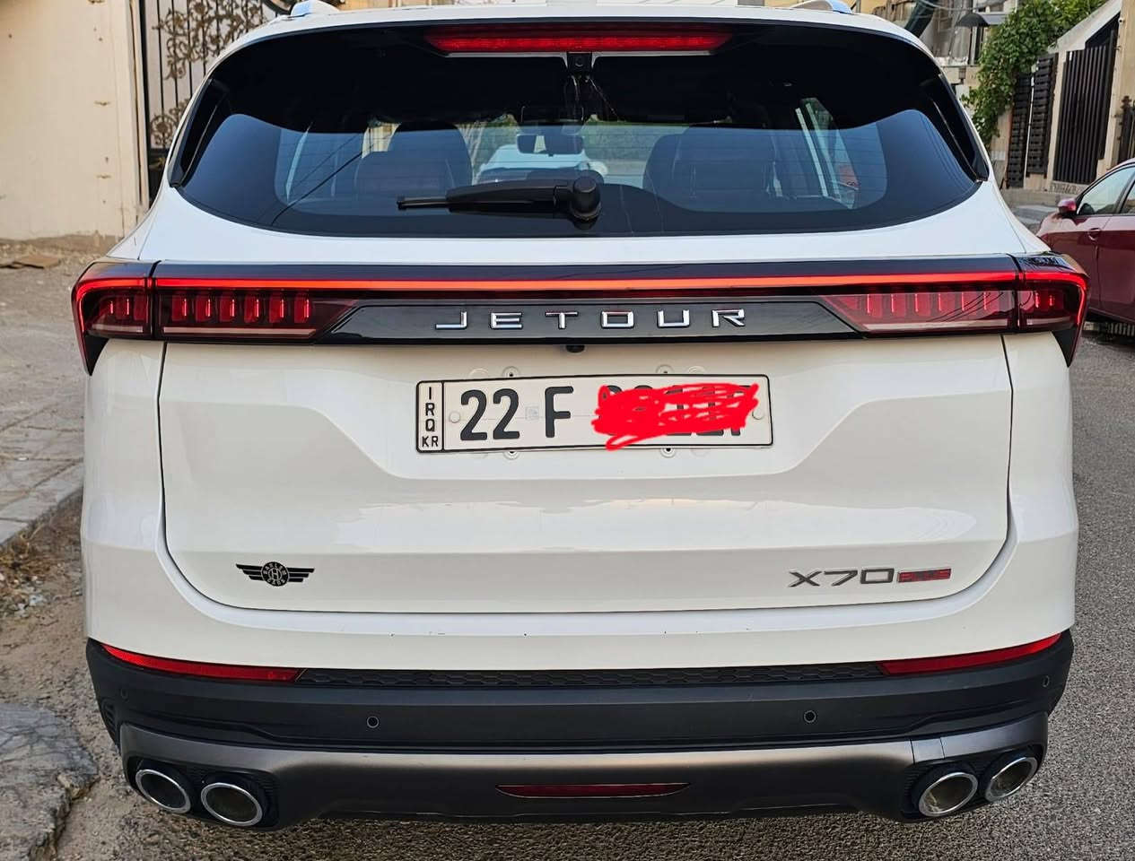 بيع سيارة جيتور x70 بلس موديل ٢٤ ماشي ٢٩ الف السعر ١٦٥ ورقة فول مواصفات بدون ضرر للاستفسار الاتصال بالرقم ***********
