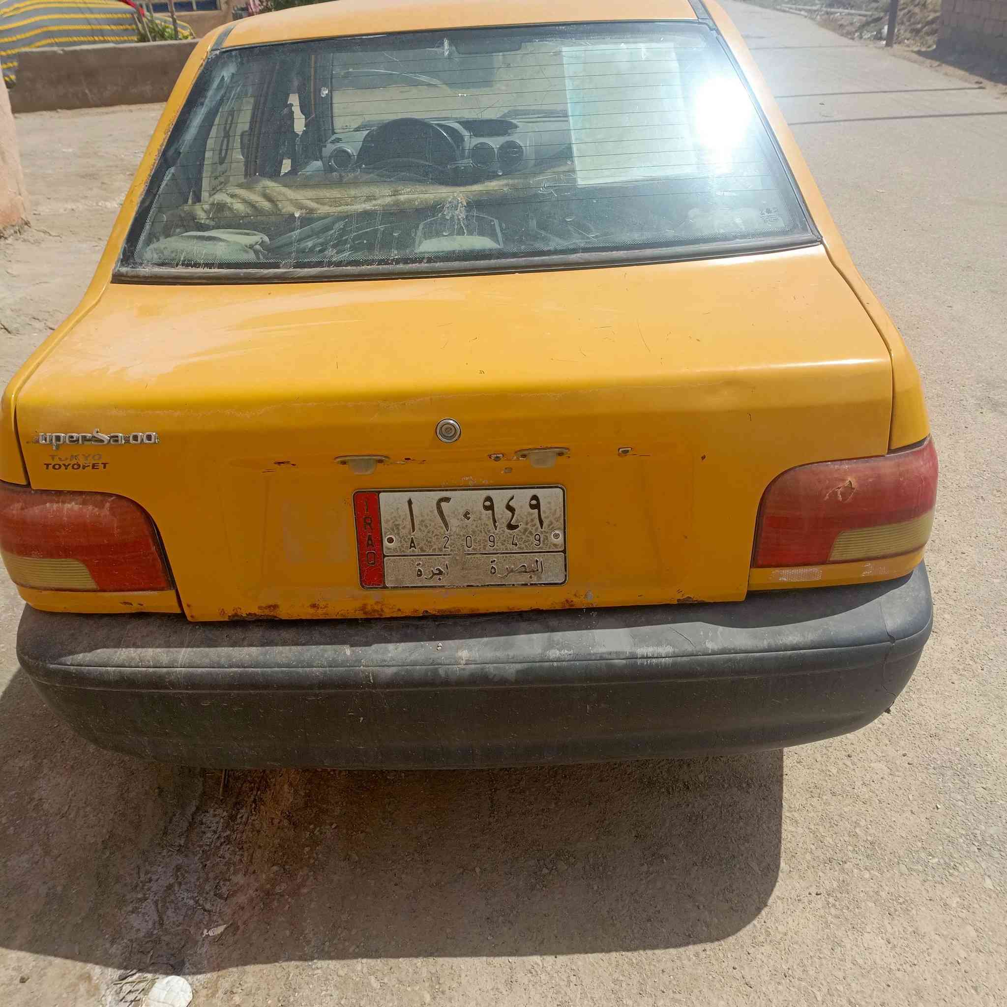 سايبه موديل 12كير ومكينه زينات ومداور السياره ولباقي كوم حديد سياره تمشي مابيهه شي سعرهه 10ورقات بيهه مجال مكانهه بشطره اي ستفسار ***********

