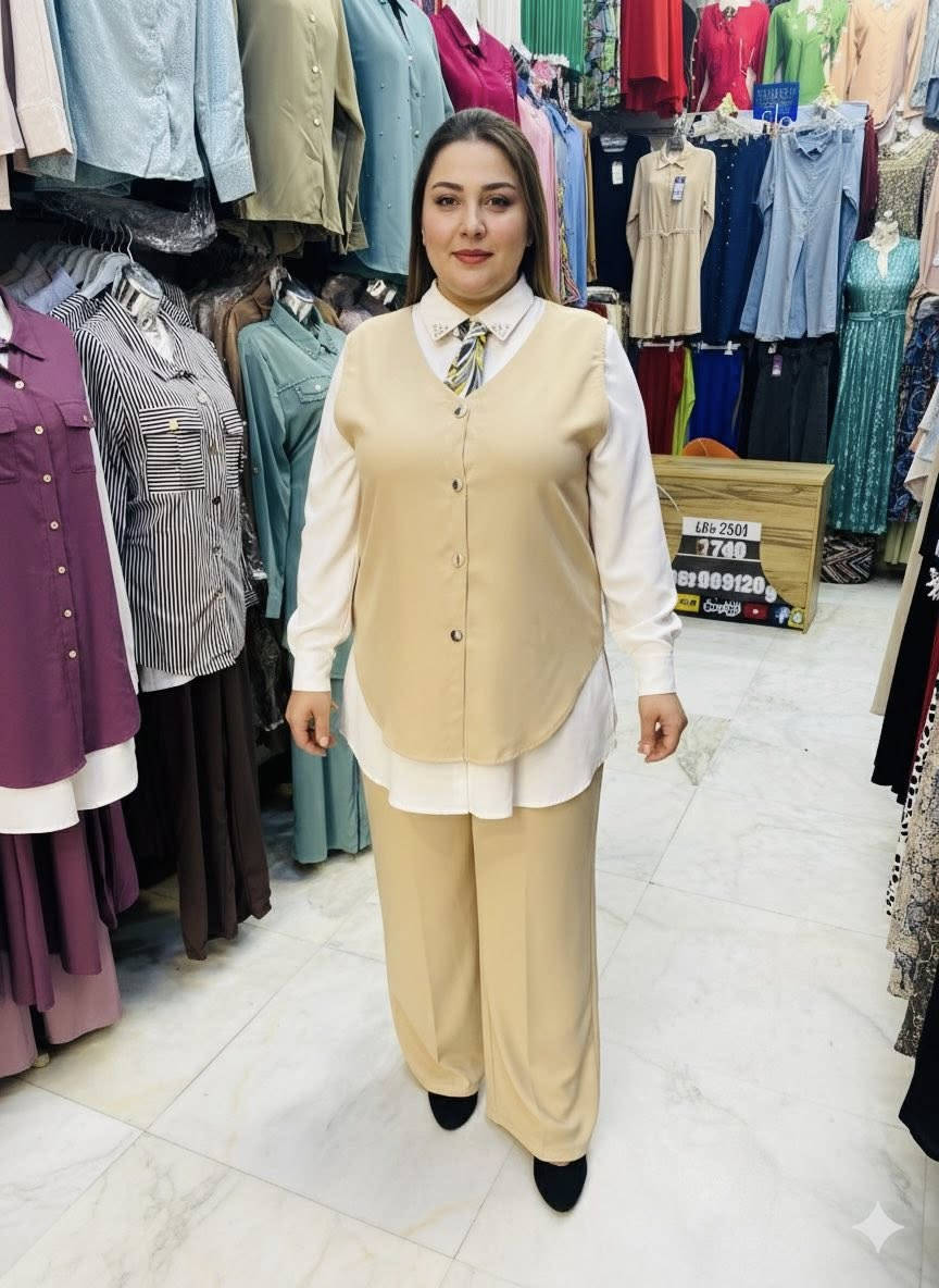 اجمل طقم من 
أزياء معصومه 
كامل 4قطع بسعر بلاش 
بقياسات عاديه وخاصة
من 36 إلى 66👔
طول الليك  75سم
طول القميص 80 سم
طول البنطال110 سم
التفاصيل مكتوبة على الصور

للحجز يرجى التواصل على الواتساب في الرابط التالي مباشر
*********** 
عنوان : الناصريه _شارع النيل _مقابل الاطفاء
التوصيل لكافة المحافظات العراقية بـ 5000 دينار عراقي فقط
