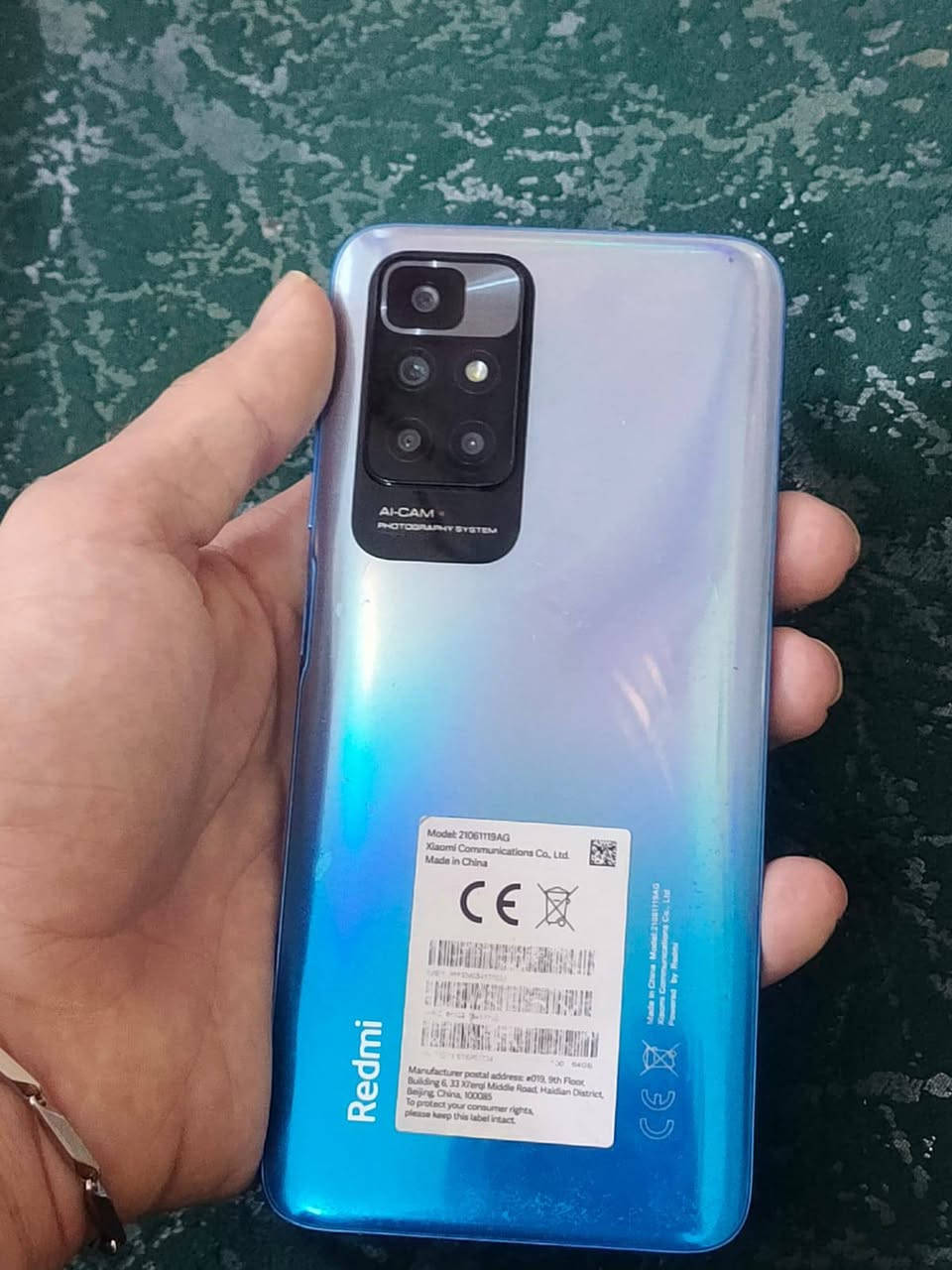 Redmi 10 جهاز  بوضع الشركه
سعر110وبي مجال 
***********
