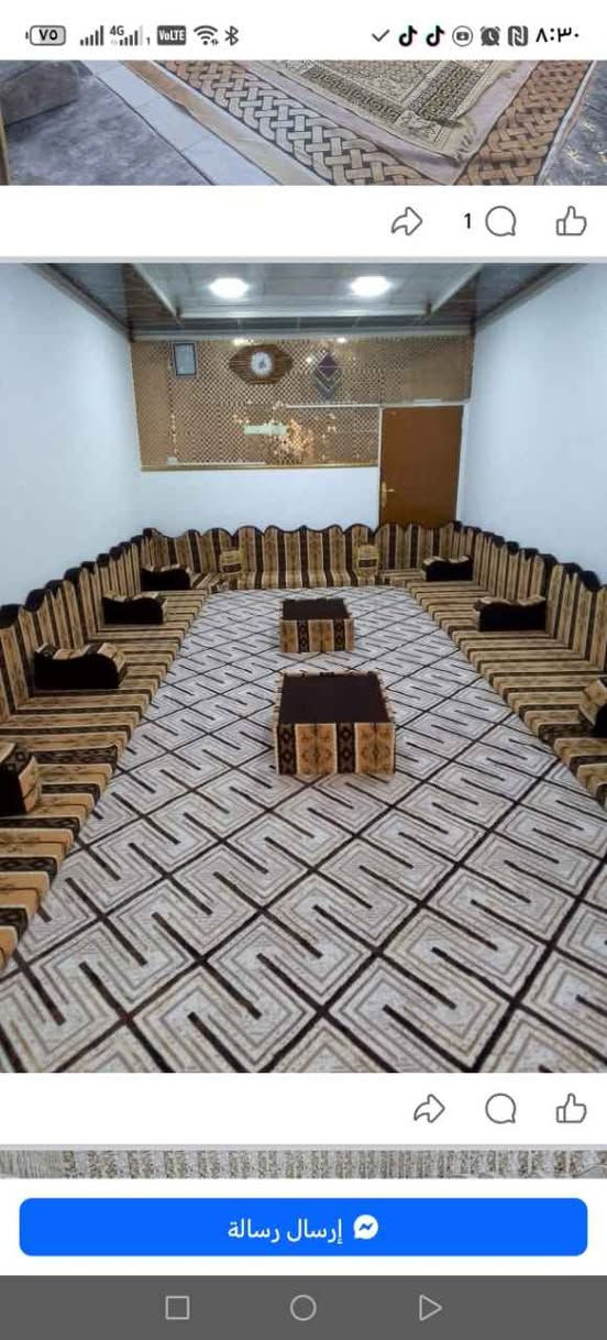 جلسات عربية ديوان من اجود انواع الاقمشه التركيا والاسفج درجه اوله الاستفسار رقم *********** بغداد, العراق
