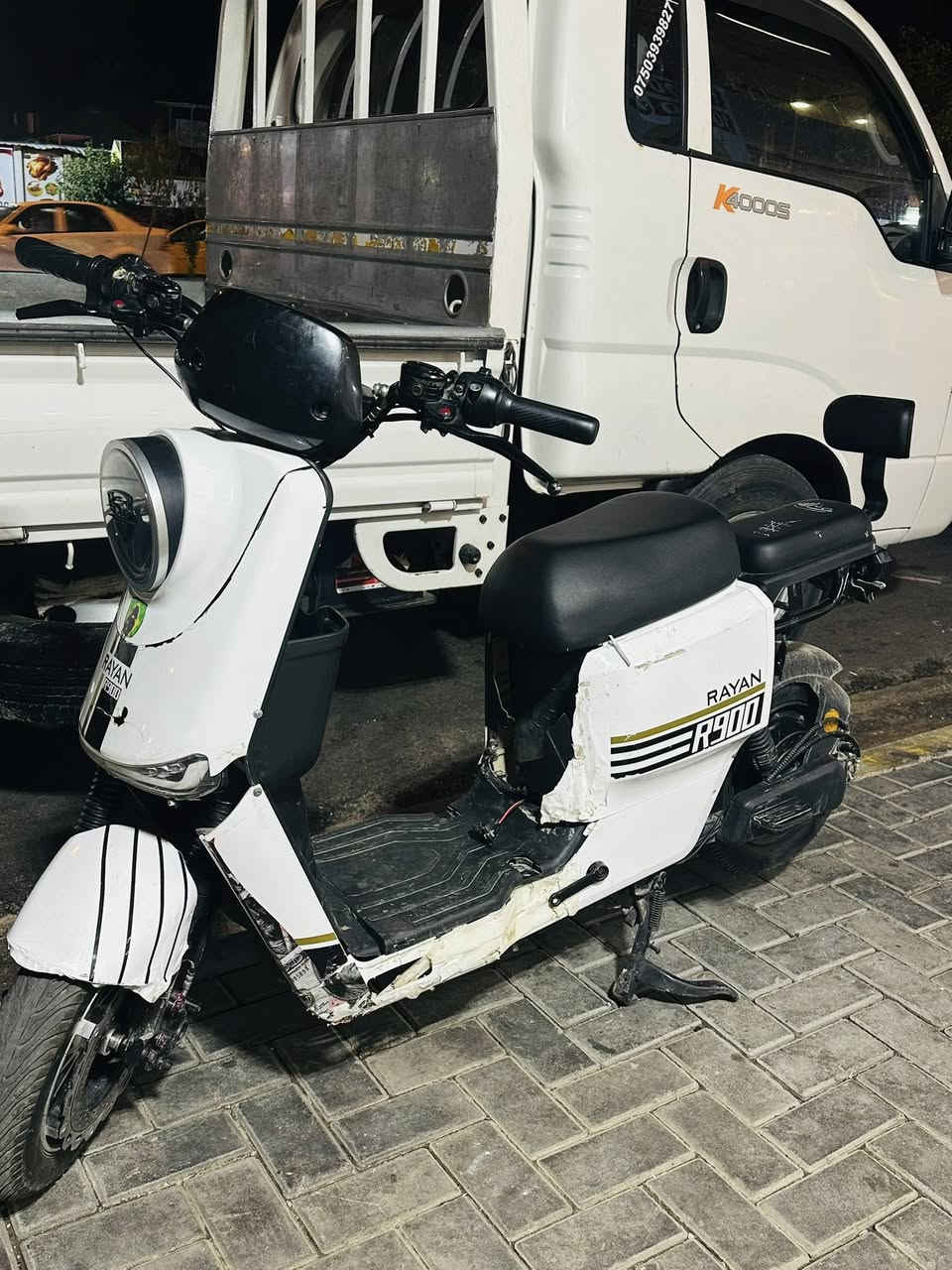 السلام عليكم مطور للبيع شرط ٦بطريات الريان R900
متطور🏍️نضيف
***********

