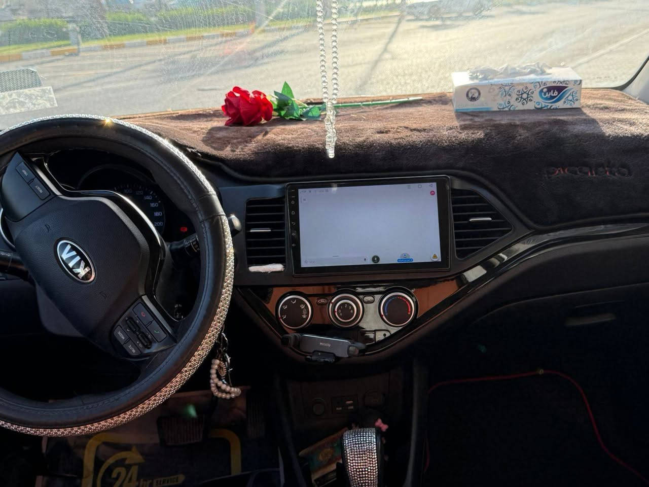 بيكانتو 2016 فول مواصفات كفالة عامة ماشية ٤١ السيارة فول مواصفات عدا البصمة
سلايد فتحة والمرايا الجانبية شفط 
شاشة لمس تحكمات بالجانبين 
تبريد وكالة كلة جديد 
تخم تايرات جديد 
باتري جديد
سنوية ٢٧ وتحويل ثاني يوم رقم بغداد الانكليزي واستعمال بانزين محسن السيارة مناقصها اي شي فقط شخوط بالدعامية الامامية اثر ضربة بسيظة وموضحة بالصور  
للاستفسار الاتصال على الرقم ***********
