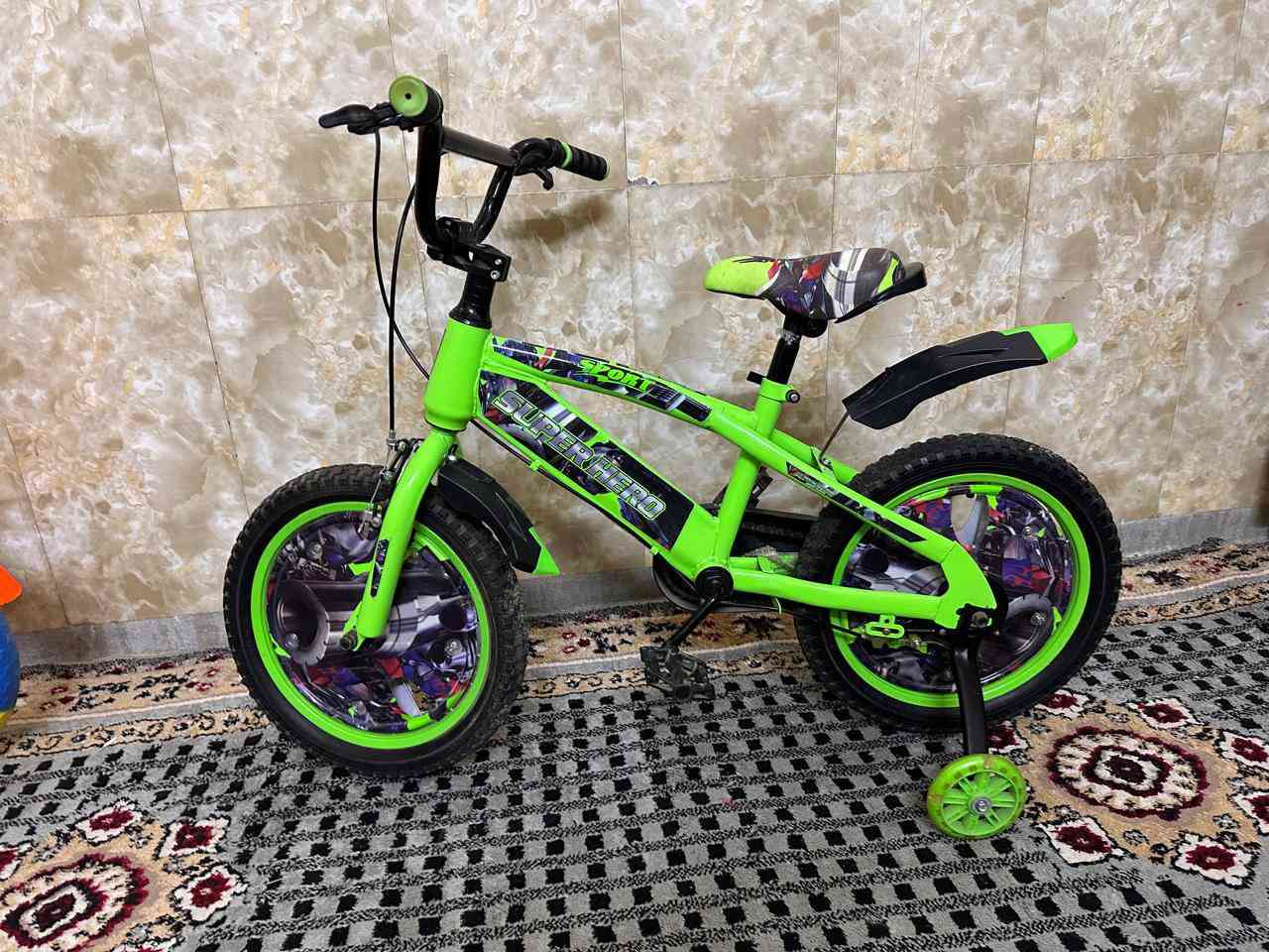 بايسكلات نوع راقي ثقيل اصلي
حجم 16... يركب من عمر 6 سنوات الى 10
السعر 70 الف .. توصيل داخل مجاني
***********
*********** النجف, العراق
