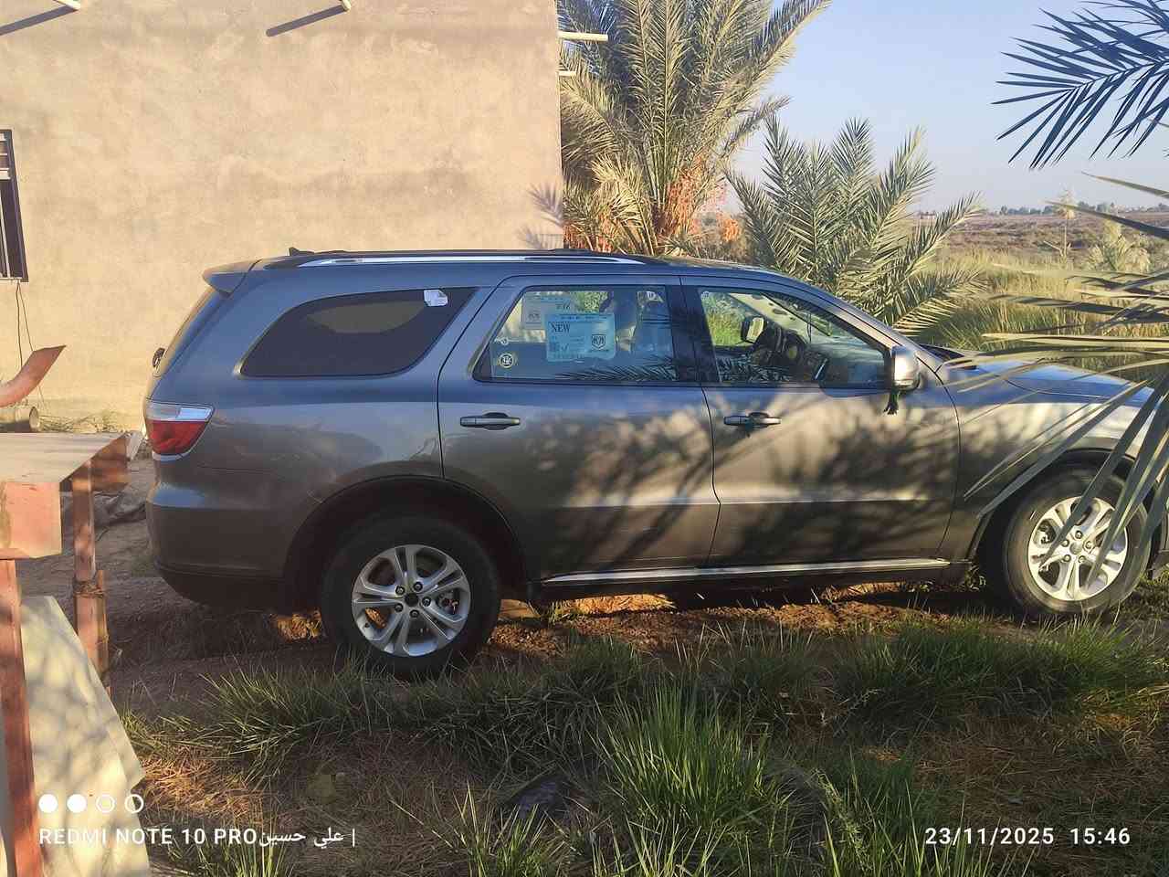 السلام عليكم دورنگو للبيع موديل 2012 محرك 6 سلندر 3600 جاهزه كير محرك. حداده سنويه جديده رقم انگليزي بسمي تحويل مباشر سياره سياره مكفوله من الضربه بيها مكانات صبغ 
مكاني ناصريه الغراف 
***********
السعر 160 بيها مجال
