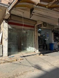 محل للايجار  المكان : شارع فلسطين حي الادريسي  المساحة : الواجهة 3 وال...