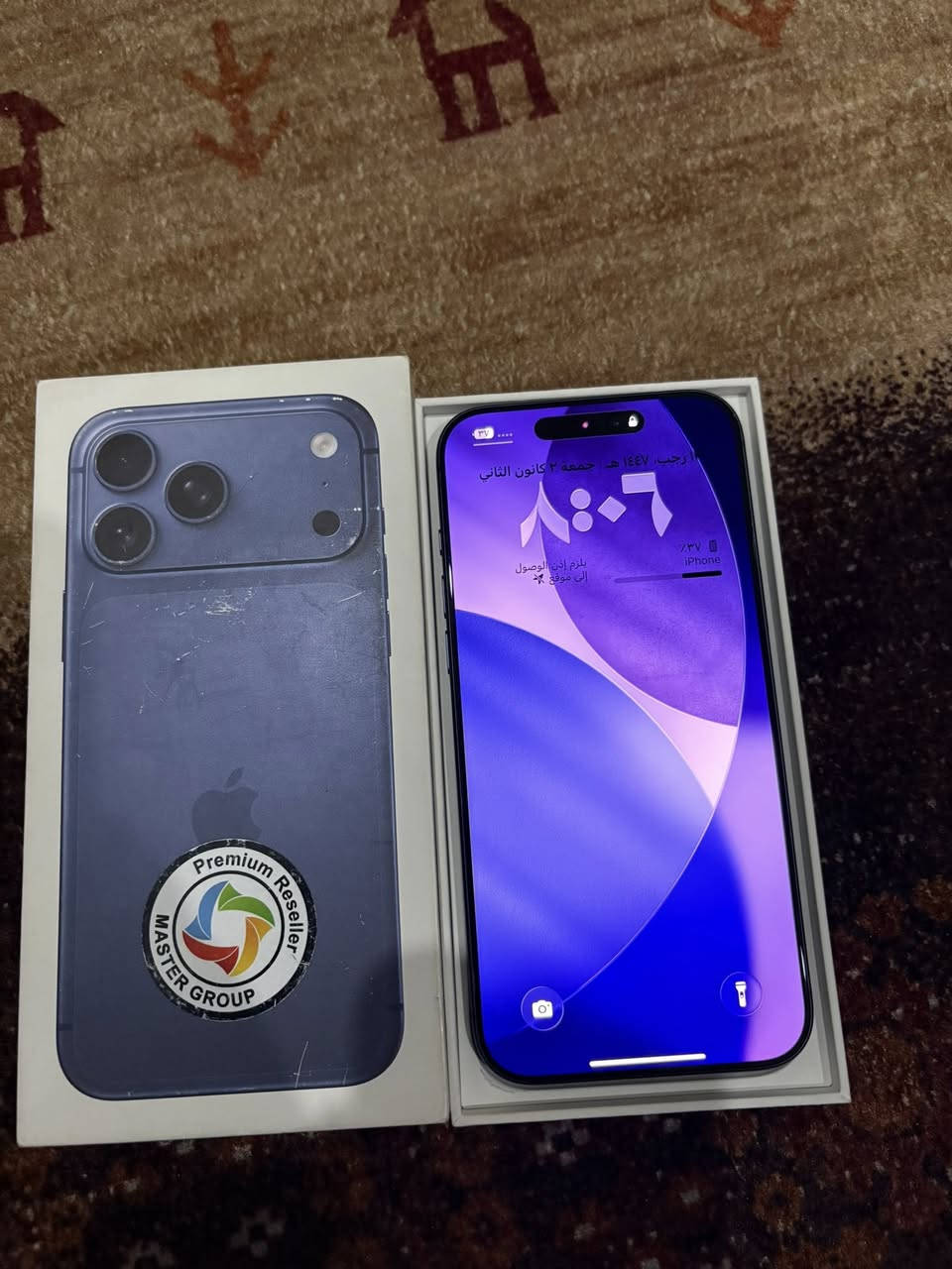 17 برو ماكس ماستر وكاله
256 نظافه 💯 بطاريه 💯
بيع مراوس دورات شحن 24
السعر مليون و950 
بغداد حي الجهاد الاطباء او المنصور
‭0775 634 7611‬
