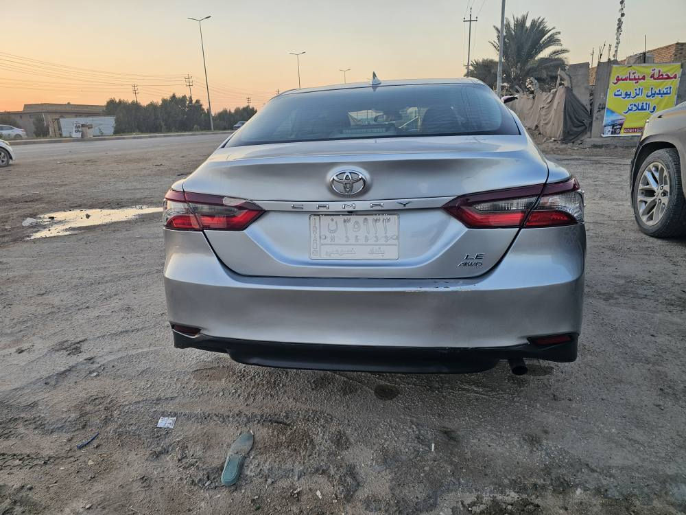 كامري موديل 23 رقم بغداد فئة LE
حادثها خلفي قبق جنطه صبغ فقط السعر 195 للاستفسار
***********
***********
