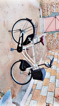 بايسكل 26 • ابيض • مكفول