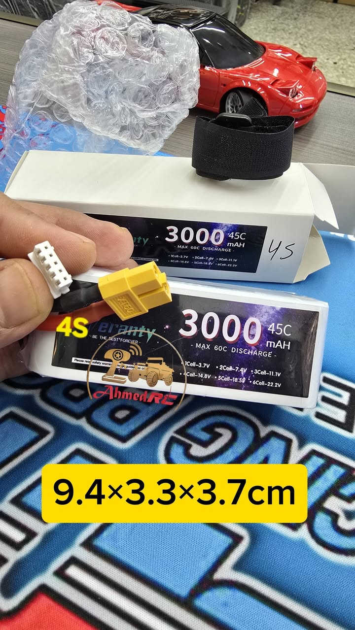متوفر حاليا🔋
كافة التفاصيل والقياسات داخل الصور 

_🔋بطاريات TERANTY Lipo 
_🪫بطاريات Li-ion 7.4v 
_🔌وصلات التحويل(Adapter)
_💥حقائب Safety

📍بغداد_الدورة شارع المصافي قرب مول الدورة 
📞***********

#وصلات_تحويل #Adapter #تحويلات #حافظات #حماية #بطاريات #ليبو #lipo #ليثيوم_ايون #Li_ion
