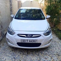 اكسنت خليجي موديل 2017  كير محرك مكفولات 1600 قطرتين محرك دوش  رقم بغد...