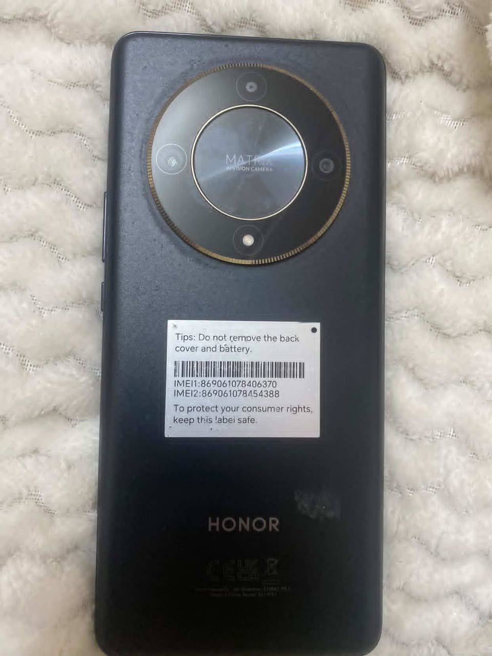 HONOR X9للبيع اخو الجديد مستعمل شي قليل مكفول من كلشي بعده بحاله الوكاله بدون كارتونه السعر 450 ه‍***********
