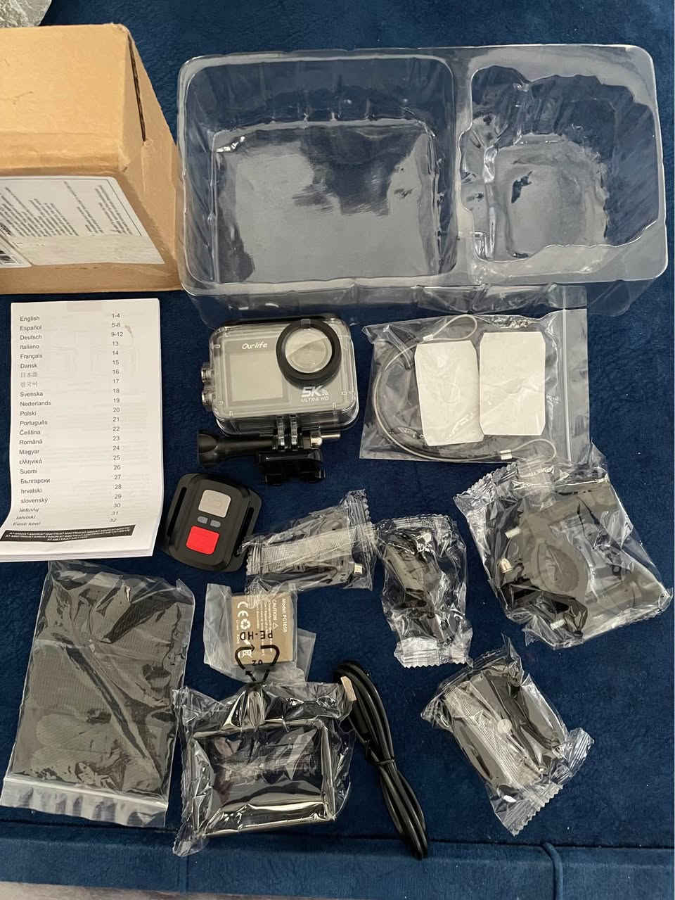 Ourlife 5K/30fps Action Camera,Vlogging Camera with a 1/2.3″ Sensor,30M Waterproof Underwater Camera,170° Wide FOV Video,Stunning Low-Light Imaging EIS Remote Control
كاميره گو پرو أوروبي جديد 5K دبل شاشه وايفاي فول فوله قه پات مواصفات سعر ٢٥ هزارا قفل دهوك, العراق


**إذا كنت صاحب هذا الإعلان وتريد حذفه لأي سبب، رجاءا أرسل رسالة إلى الدعم الفني**