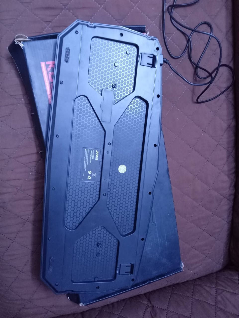 كيبورد ضوئي حجم كبير يرهم للpc ويرهم للابتوب  بعده بلكارتون وعلفحص
السعر 15 الف
عنواني بغداد قرب السيديه


**إذا كنت صاحب هذا الإعلان وتريد حذفه لأي سبب، رجاءا أرسل رسالة إلى الدعم الفني**