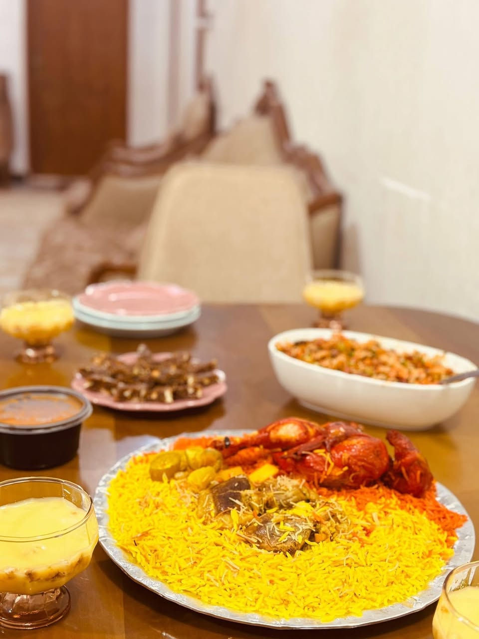 عروضنه مستمره 
جمعة العائله في ليالي رمضان غير🌙✨
والسفره من مطبخ كرار  اكيد غير🍽️
طعم يجمعنه واجواء رمضانيه تسحرنه

#كرار.. نكهة راقية للناس الراقية..💗
للحجز والاستفسار يرجى الإتصال على (***********)☎️
عنوان الناصريه شارع بغداد 
المطبخ مختص بتوصيل والبيع المباشر 
التوصيل متوفر داخل مركز الناصريه 
#مطعم_كرار #رمضان #شهر_رمضان
