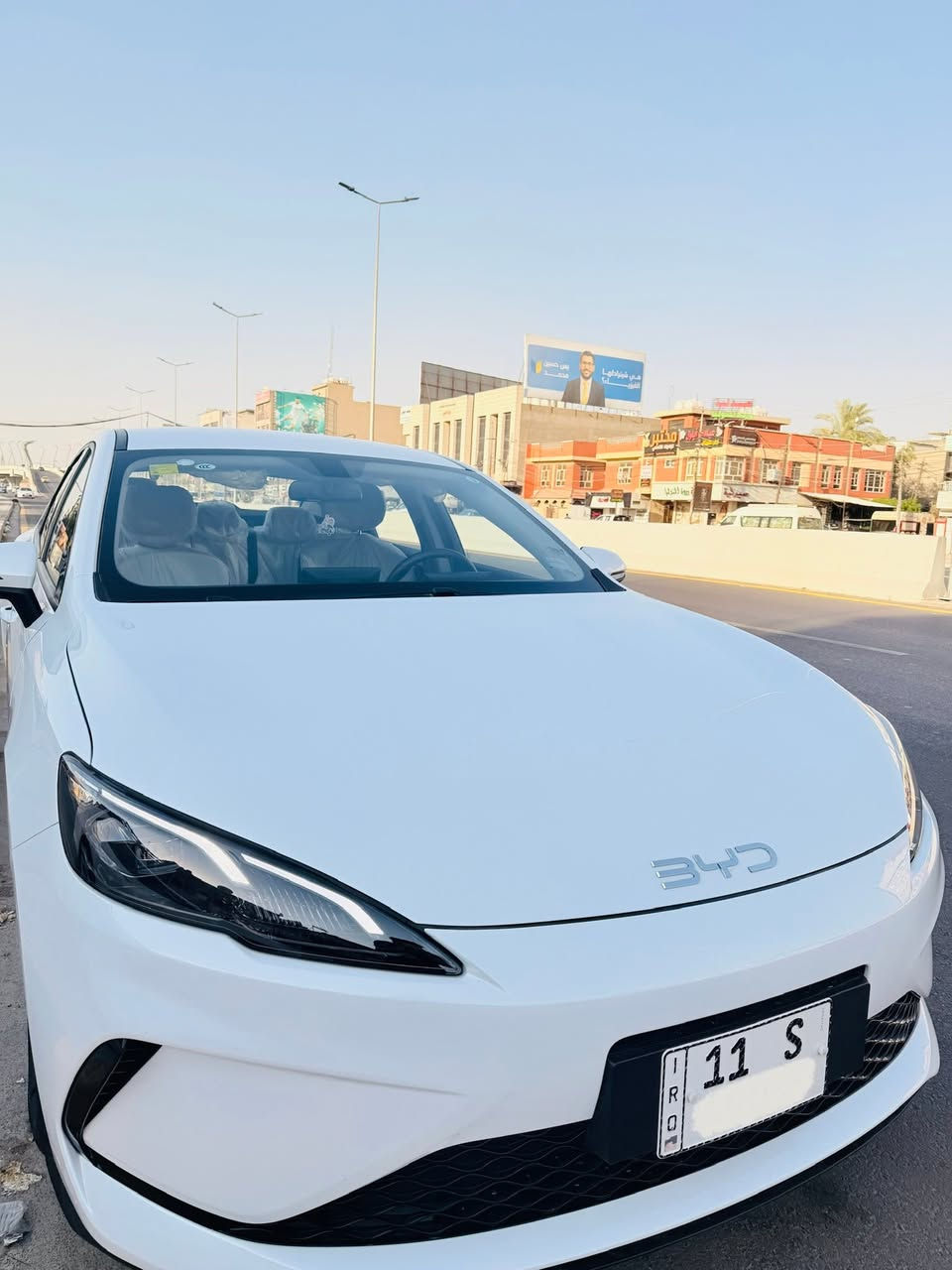 السلام عليكم للبيع byd سيل 5 بوضع الزيرو 2025 ماشية 5 الف مكفولة كفالة عامة من كلشي السعر 19 مليون ونص من الاخير ((***********))مكاني بغداد زيونة.
