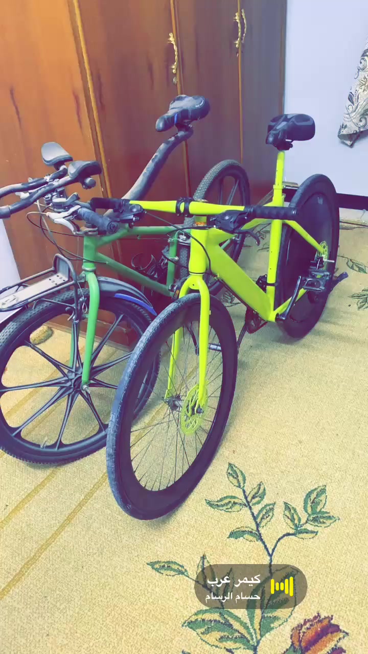 سلام عليكم شباب عدي باسكلات 2 واحد الماني واحد ياباني شيمانو جدد رايدهن 350 الف مكاني الدورة ***********
