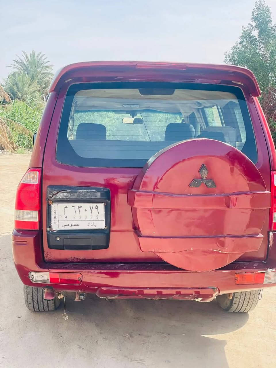 للبيع بايجيرو موديل 2002 محور مكينه وكير 3000 شرط تبريد شغال ثلج رقم بغداد مشروع وطني السياره متجايه صفحه مكانك السياره ناصريه شطره *********** السعر 45وبيه مجال قليل
